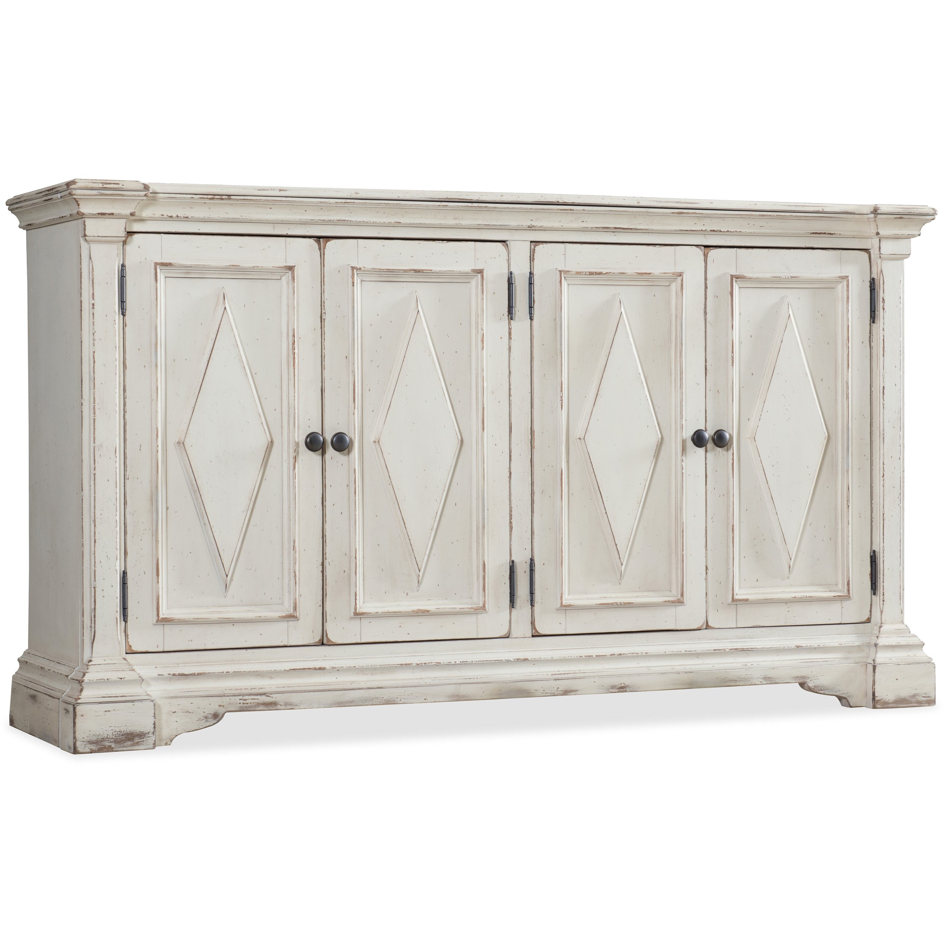 Hooker Furniture Living Room Accents 566285001WH FourDoor